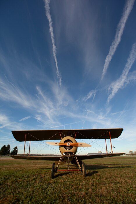 Thomas-Morse S4C Scout aircraft.