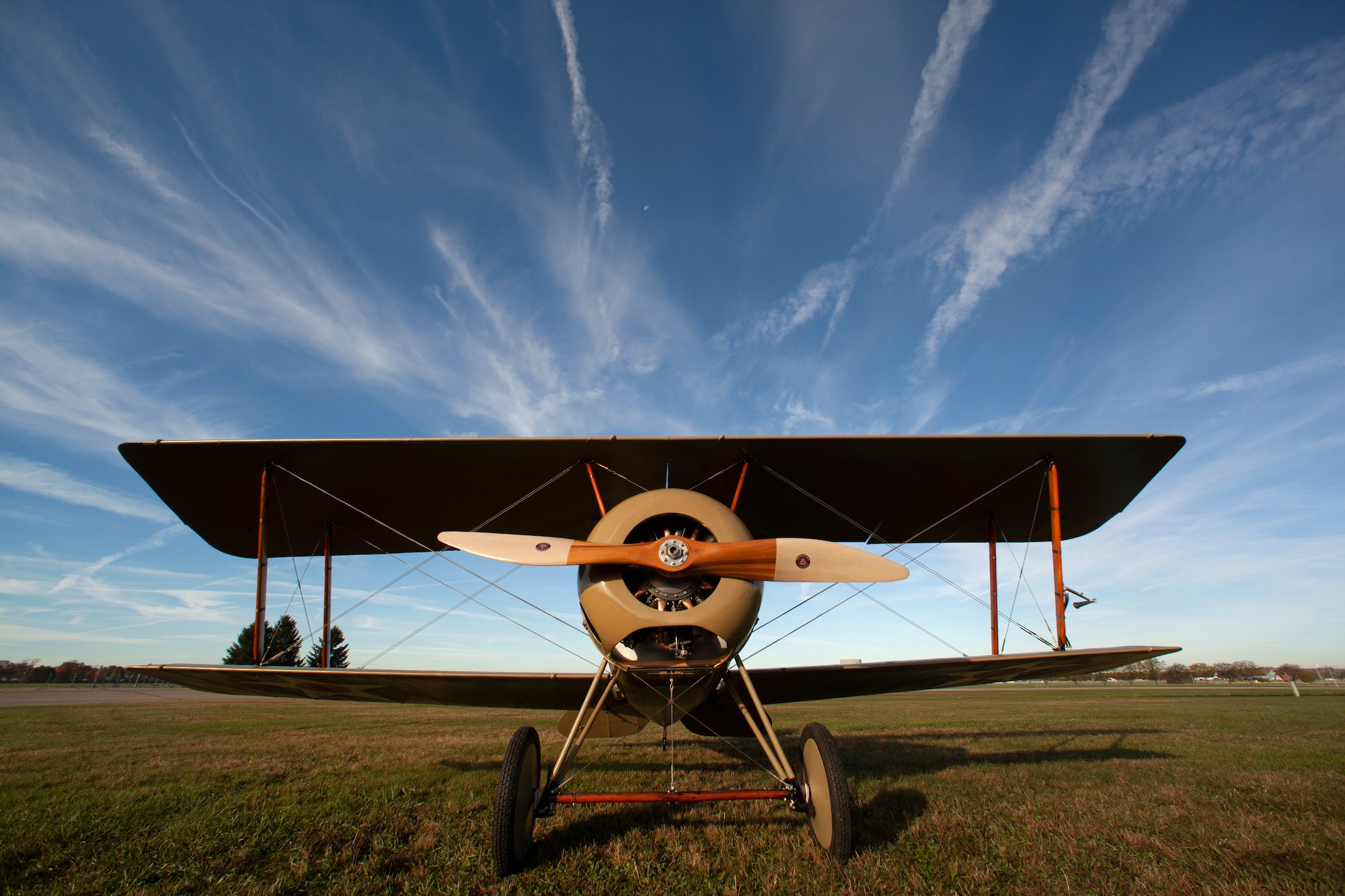 Thomas-Morse S4C Scout aircraft.