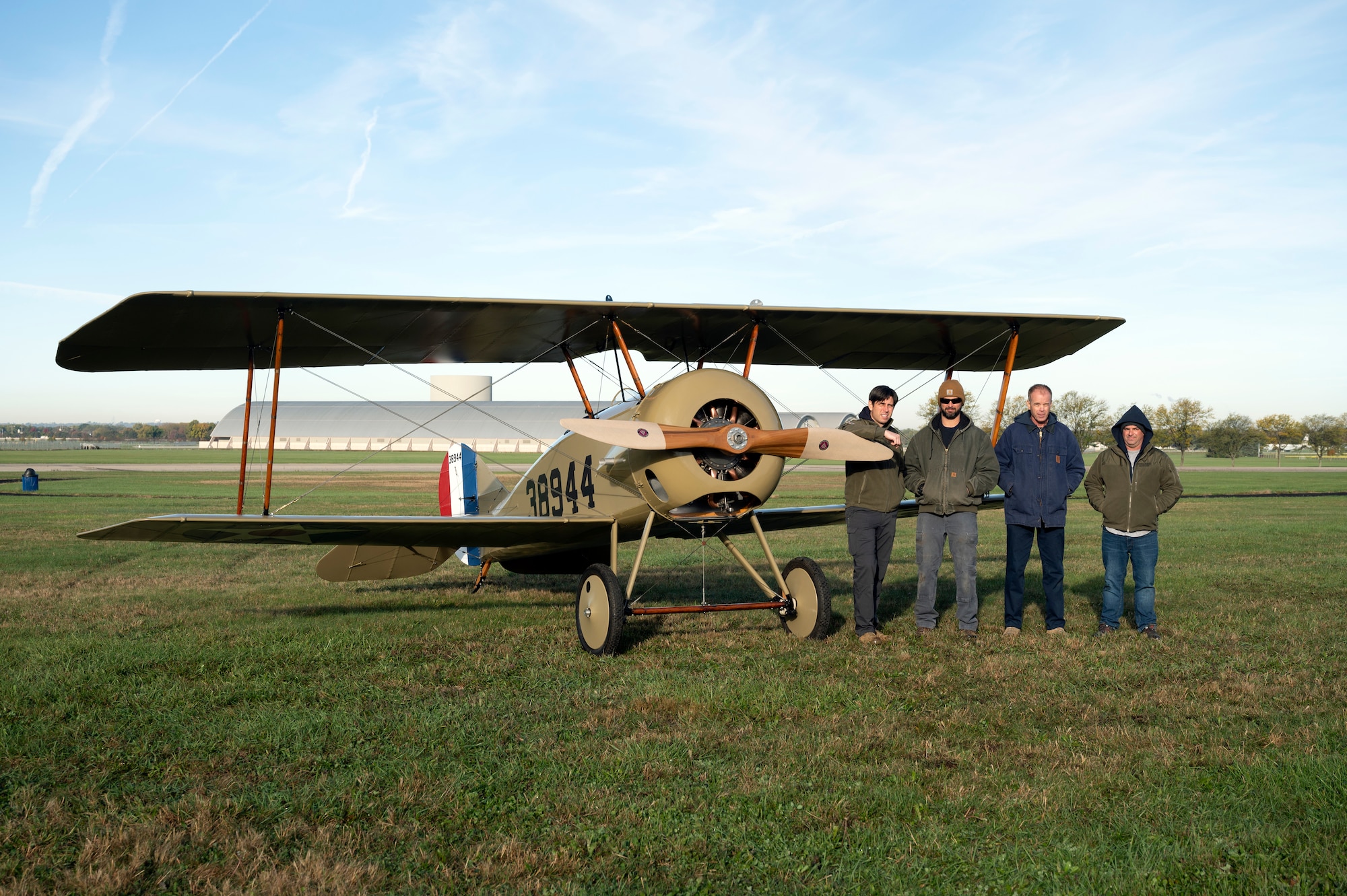 Thomas-Morse S4C Scout aircraft.