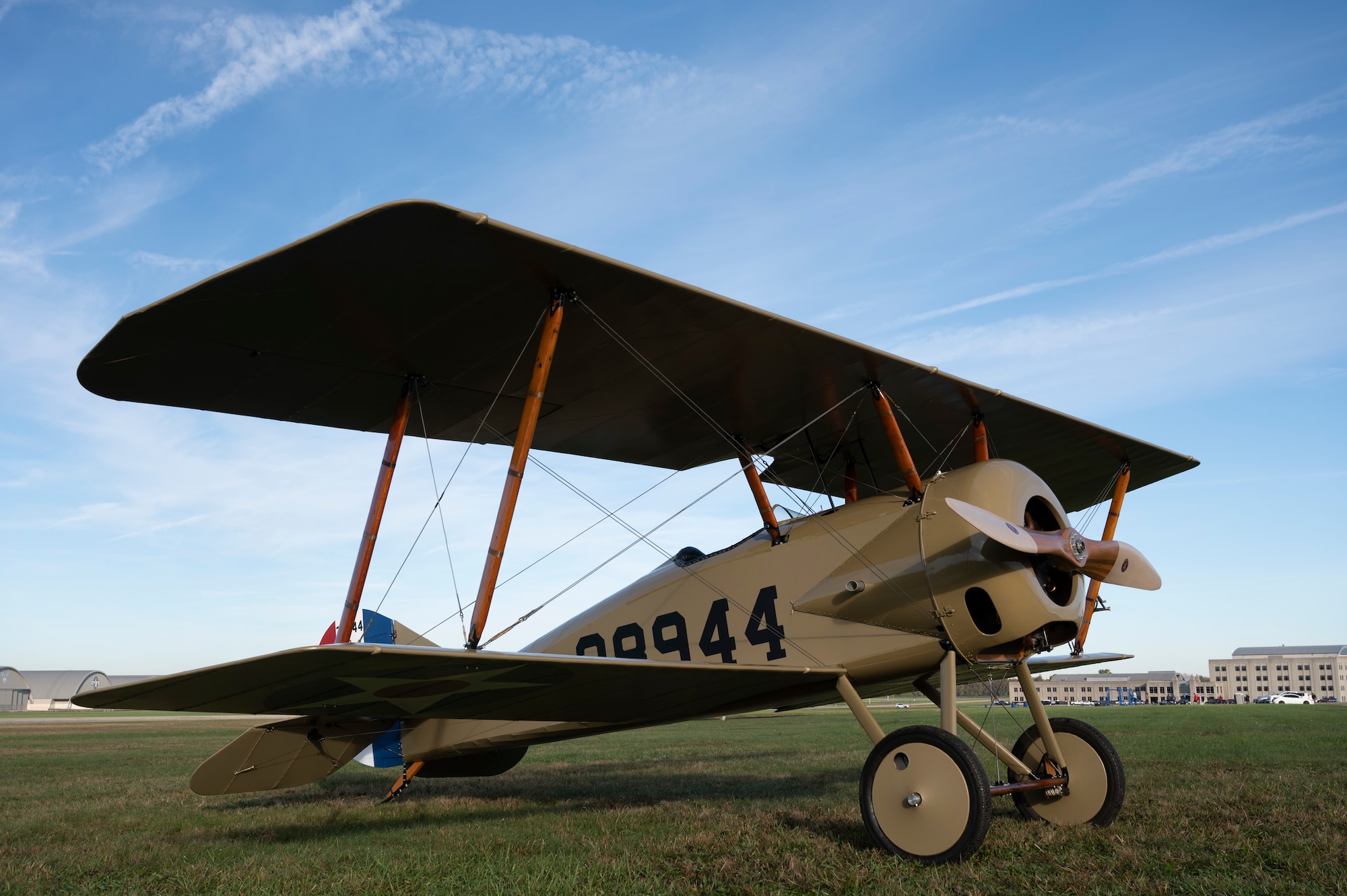 Thomas-Morse S4C Scout aircraft.