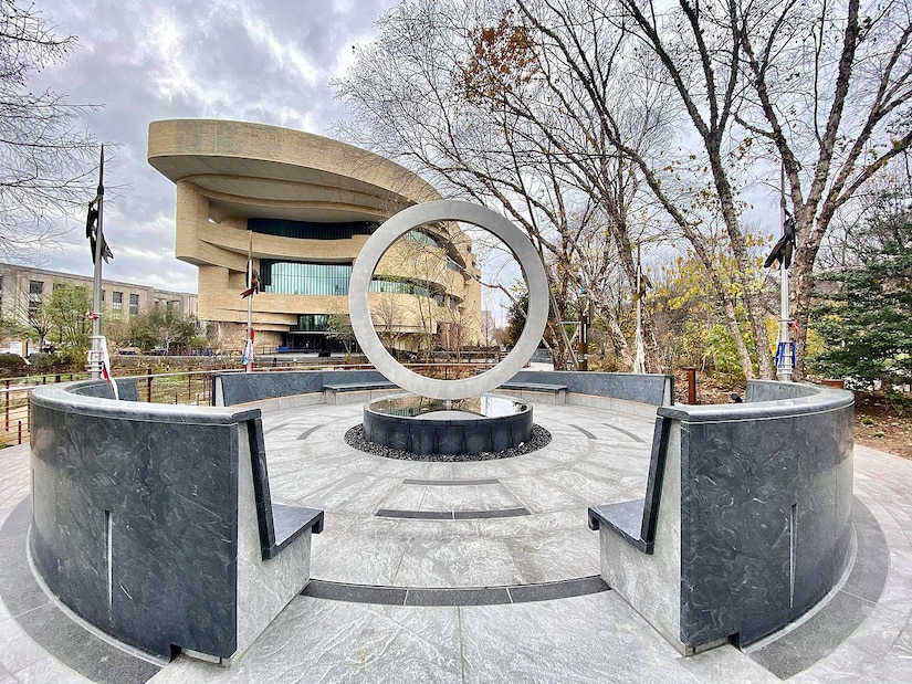 The National Native American Veterans Memorial.