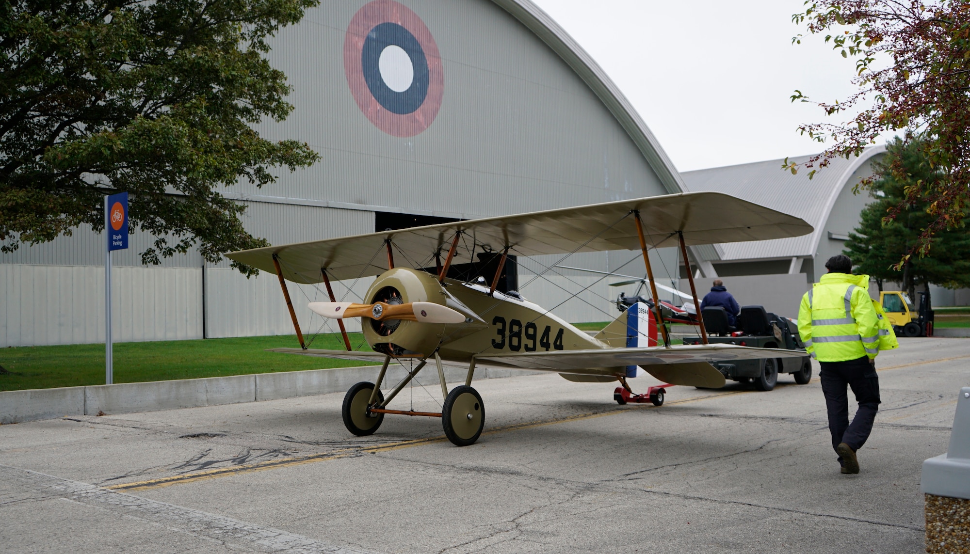 Thomas-Morse S4C Scout aircraft.