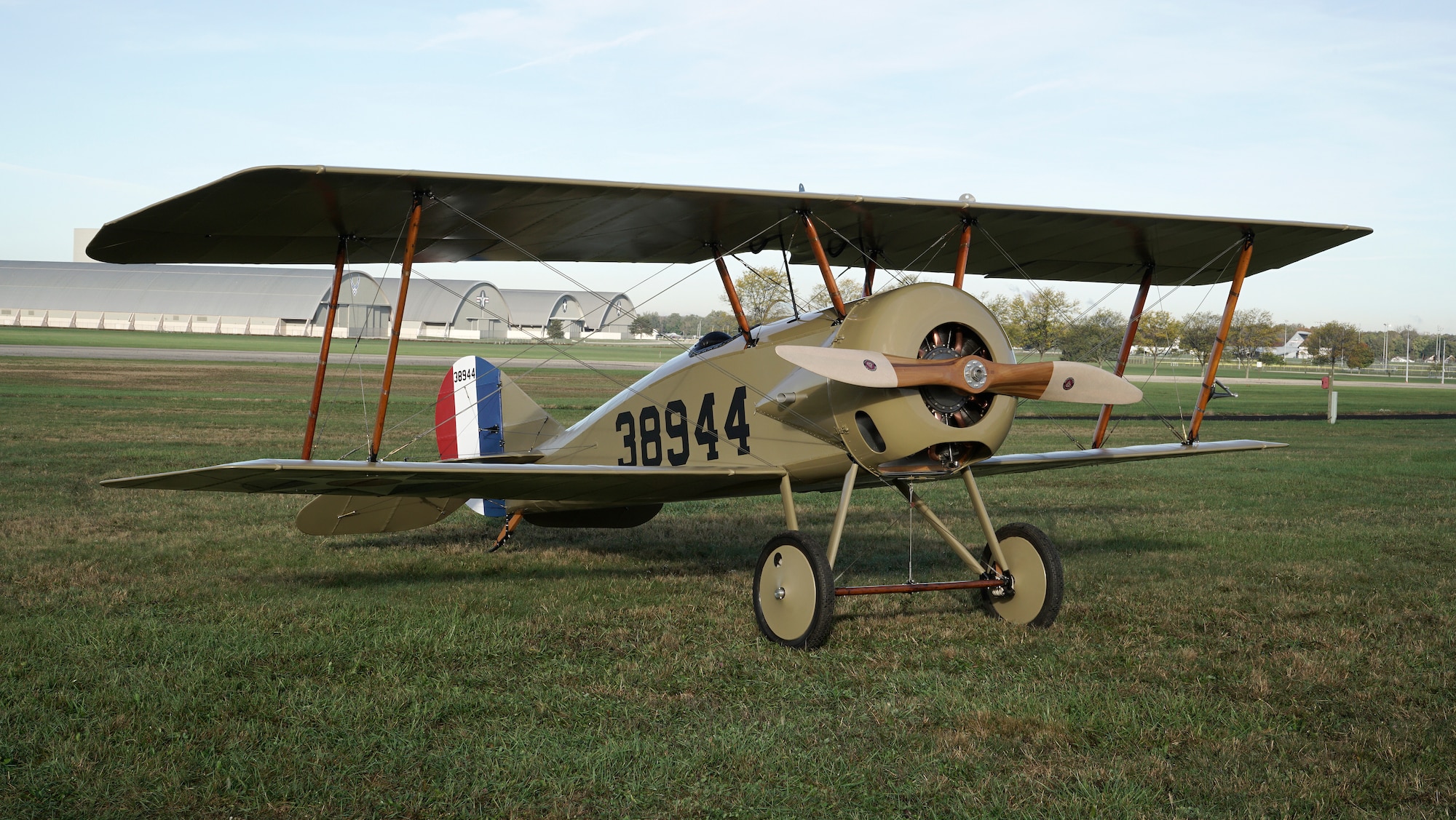 Thomas-Morse S4C Scout aircraft.