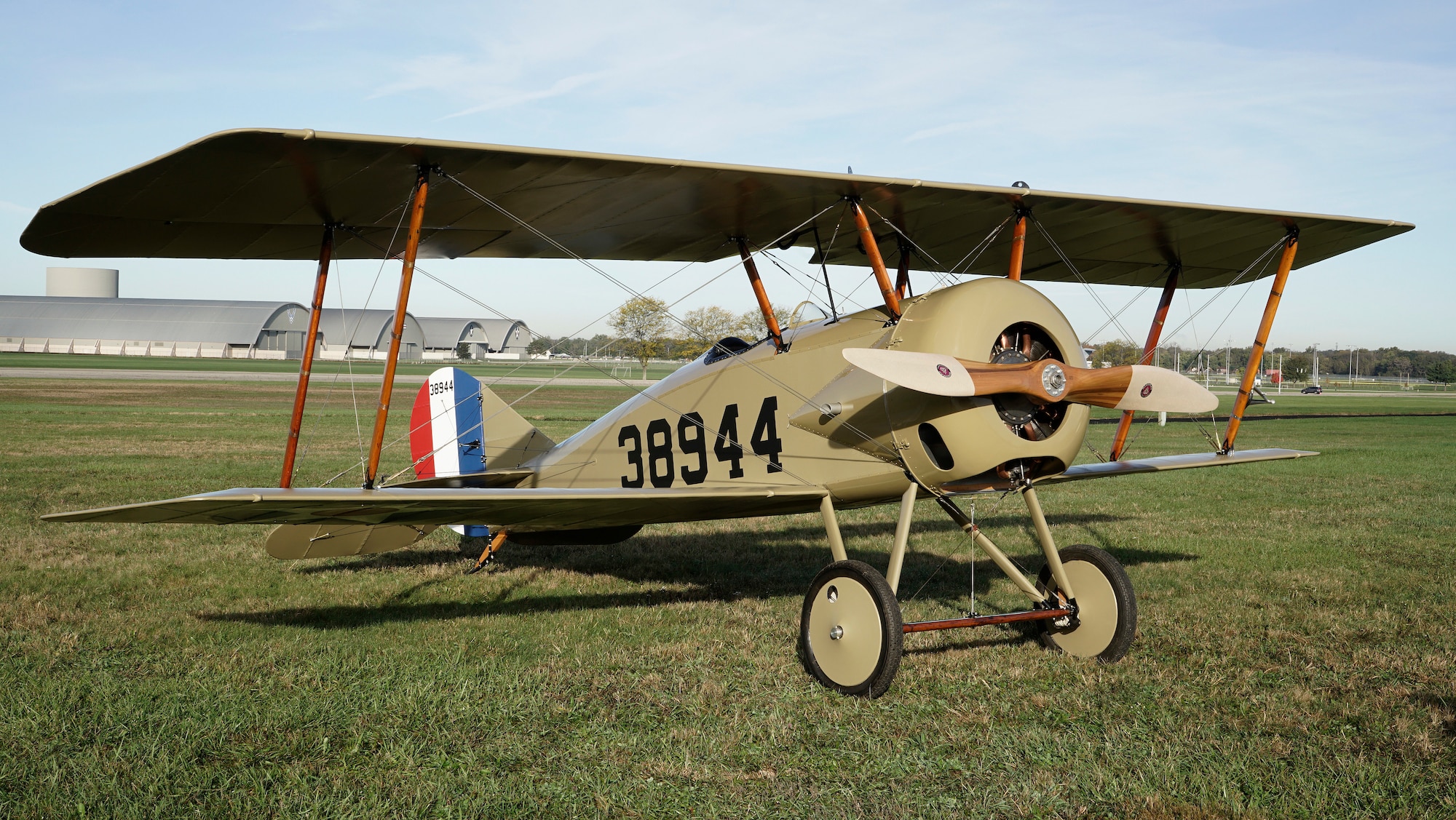 Thomas-Morse S4C Scout aircraft.