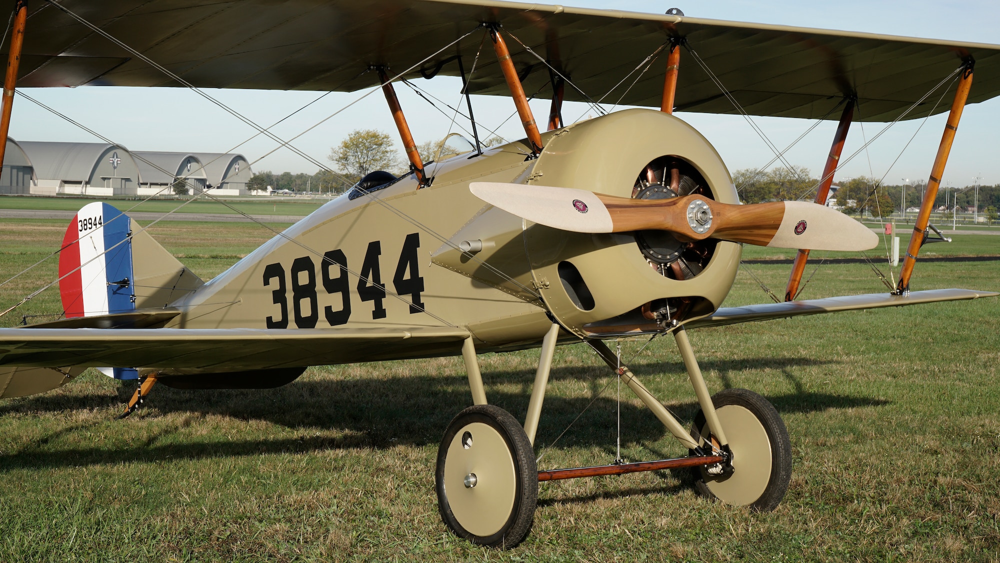 Thomas-Morse S4C Scout aircraft.