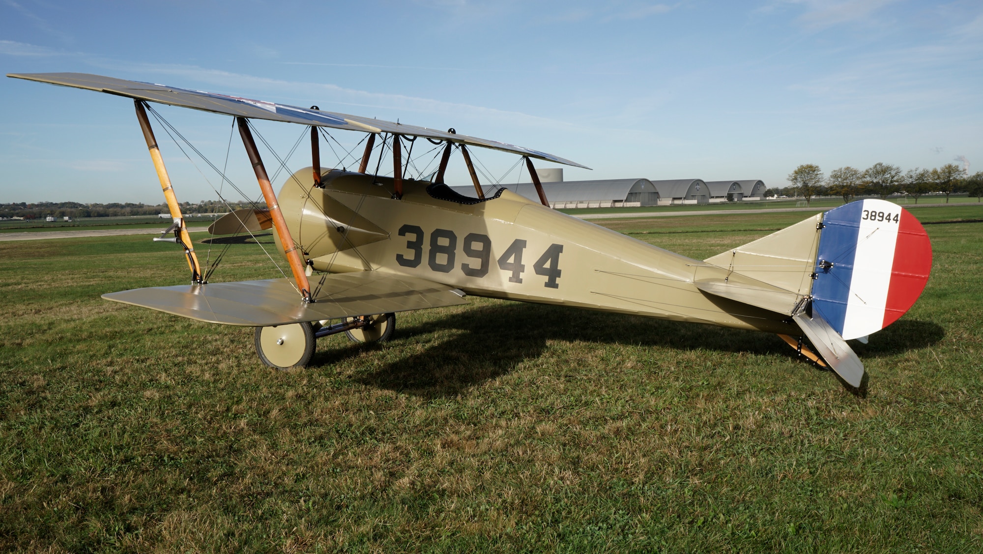 Thomas-Morse S4C Scout aircraft.