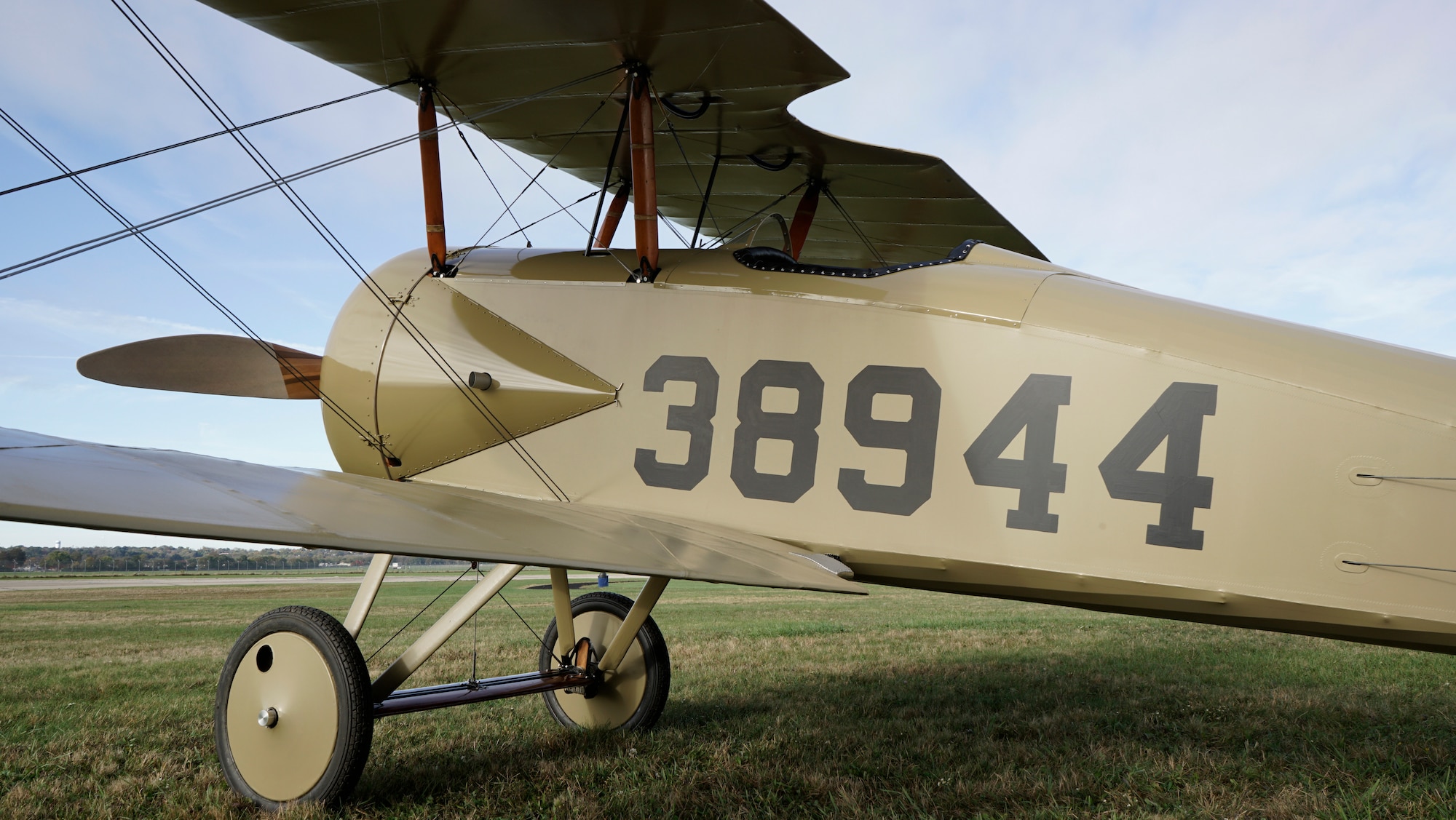 Thomas-Morse S4C Scout aircraft.