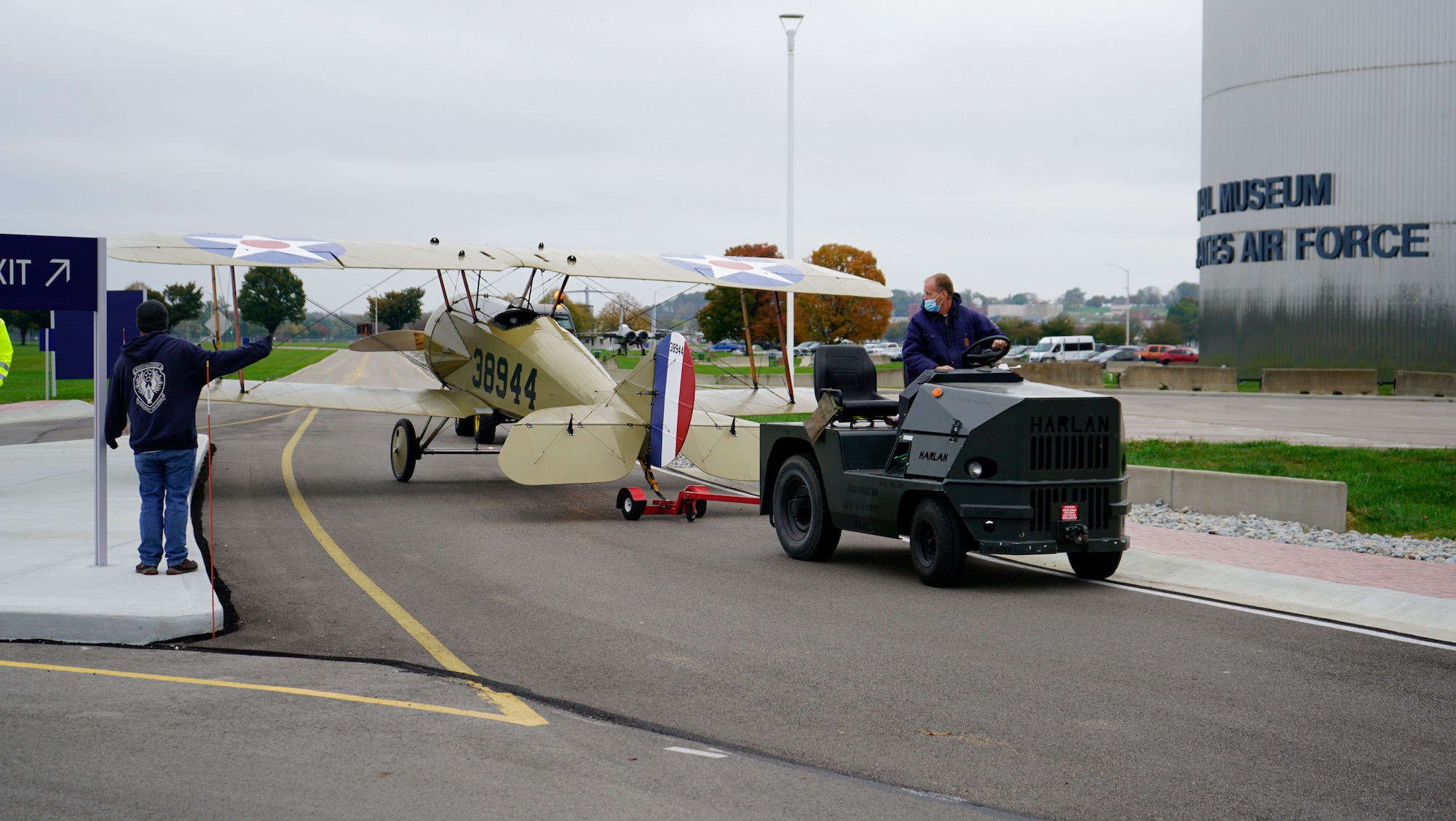 Thomas-Morse S4C Scout aircraft.