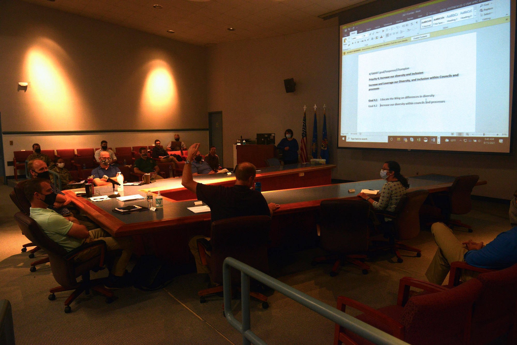 Strategic Allignment Planning Sept. 13-15, 2021 at the Westover Conference Center.