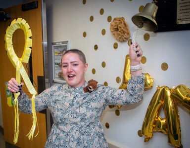 Cancer diagnosis leads Airman to BAMC for treatment