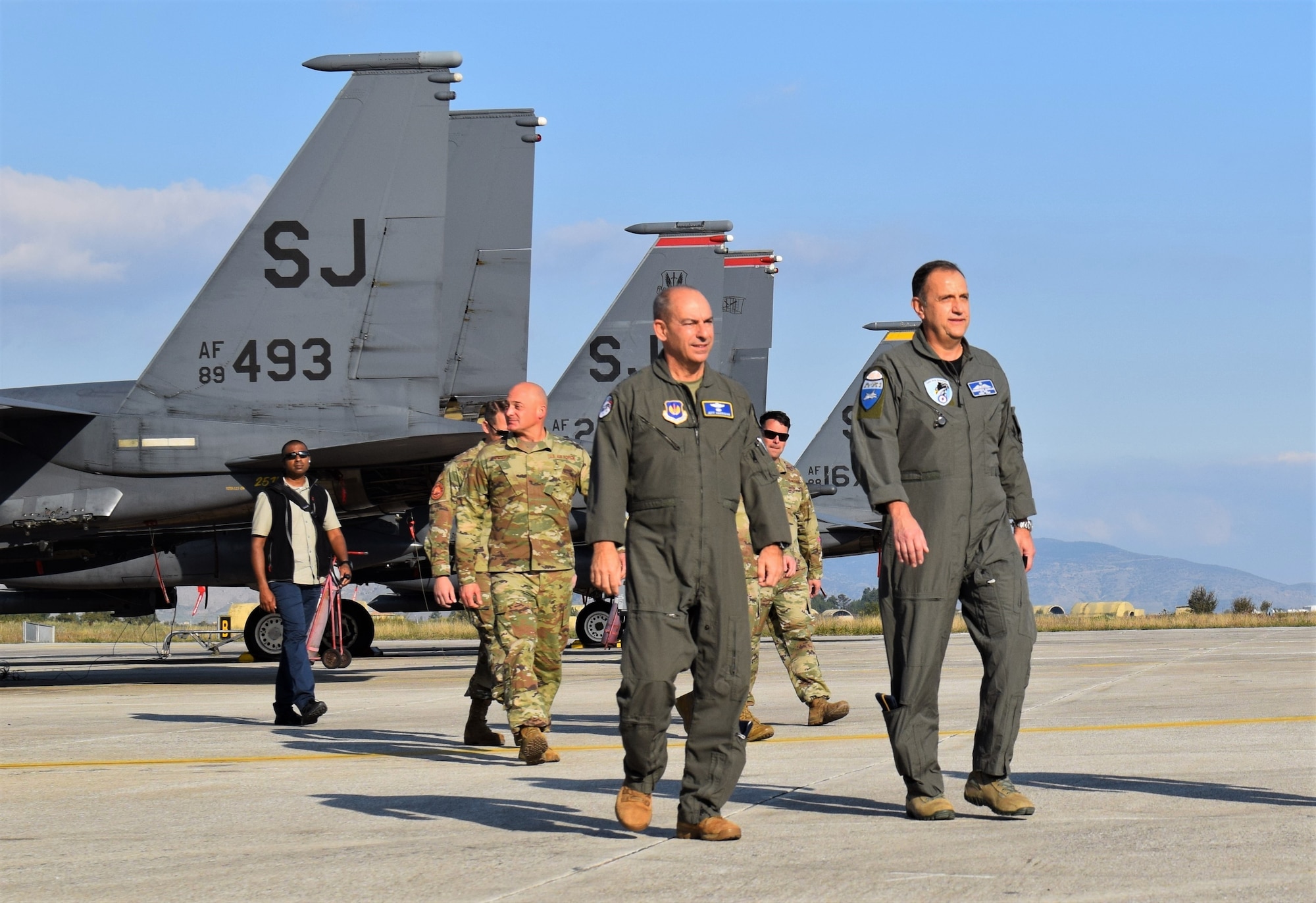 NATO Allied Air Command, USAFE commander visits Castle Forge