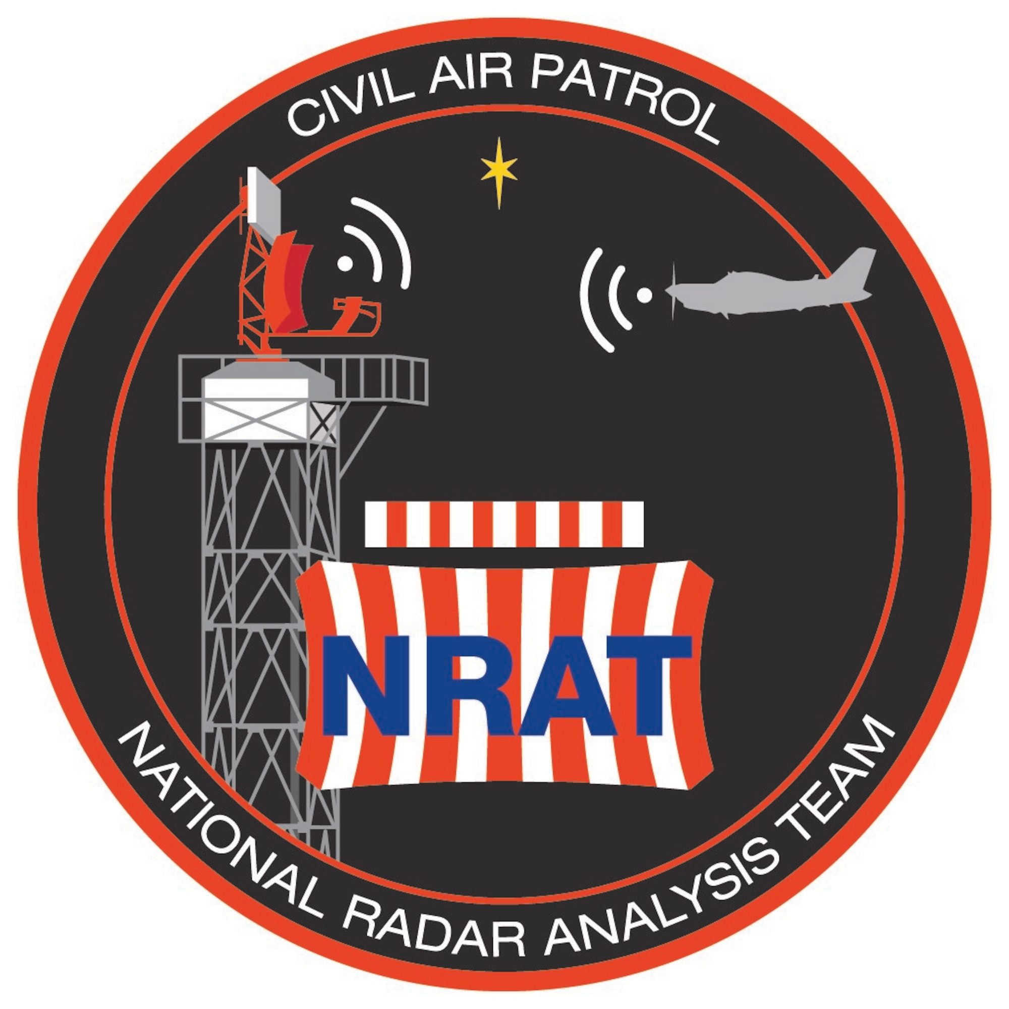 graphic of Civil Air Patrol National Radar Analysis Team emblem