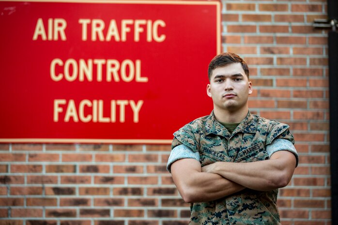 U.S. Marine Corps Cpl. Tani O. Mancillas, an air traffic control navigational aids technician, is named MCAS New River's Go-Getter.