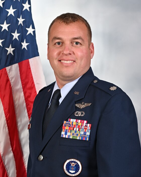 Official Air Force photo for Lt. Col. Darin E. Lupini.