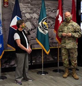 Gen. Ed Daly, commanding general of the U.S. Army Materiel Command, visits ASC Headquarters.