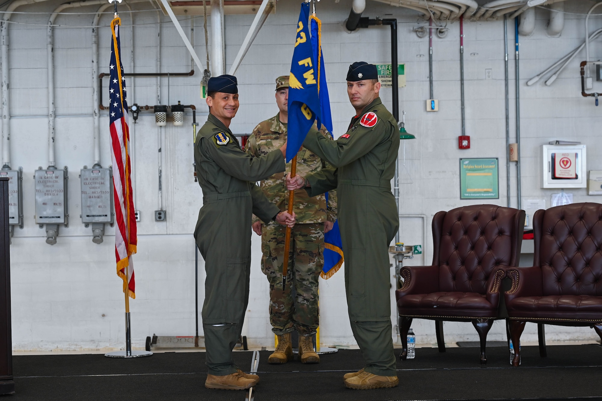 60th FS Assumption of Command