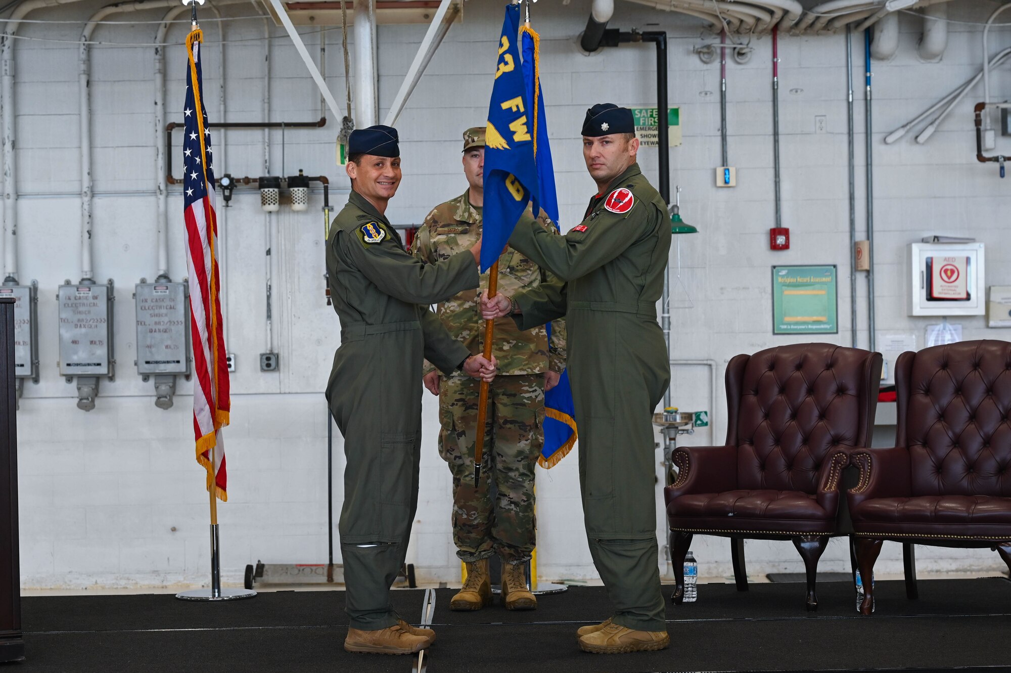 60th FS Assumption of Command