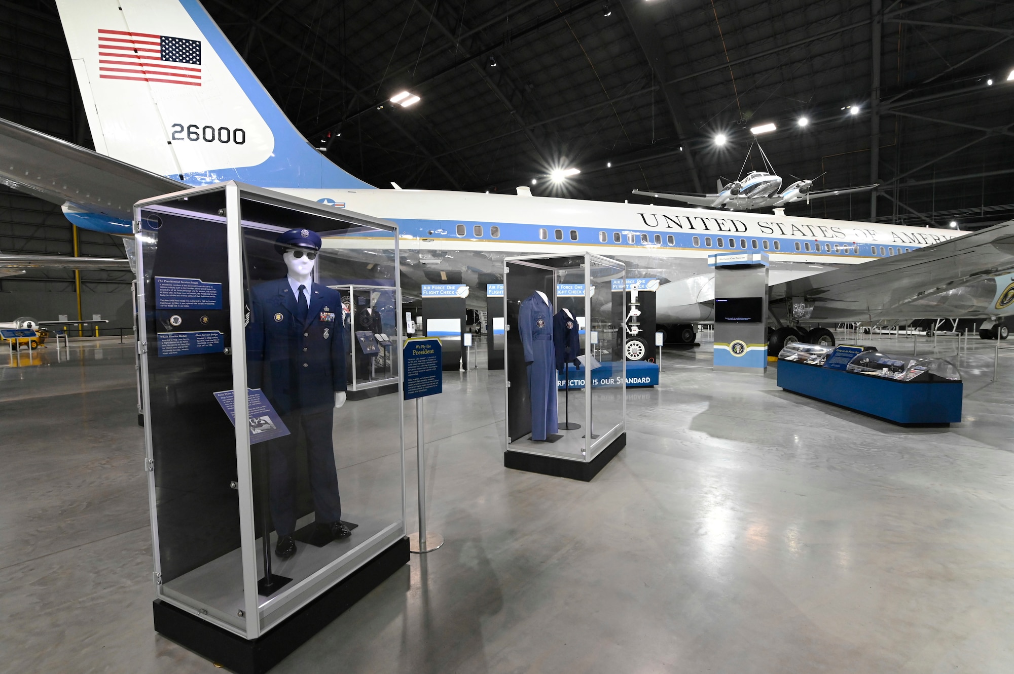 Flying the President exhibit