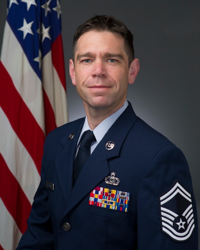 Official photo of SMSgt Stephen Helfand