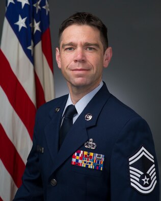 Official photo of SMSgt Stephen Helfand