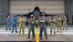 Pilots, security forces, aircraft maintainers and logistics personnel from the Royal Australian Air Force (left) and the U.S. Air Force (right) pose in front of an F-35A Lightning II assigned to the 355th Fighter Squadron during RED FLAG-Alaska 21-3 on Eielson Air Force Base, Alaska, Aug. 27, 2021. This iteration of the exercise focused on the interoperability of allied fifth-generation assets, such as the F-35A Lightning II, as well as cyber and intelligence warfare capabilities. (U.S. Air Force photo by Senior Airman Beaux Hebert)