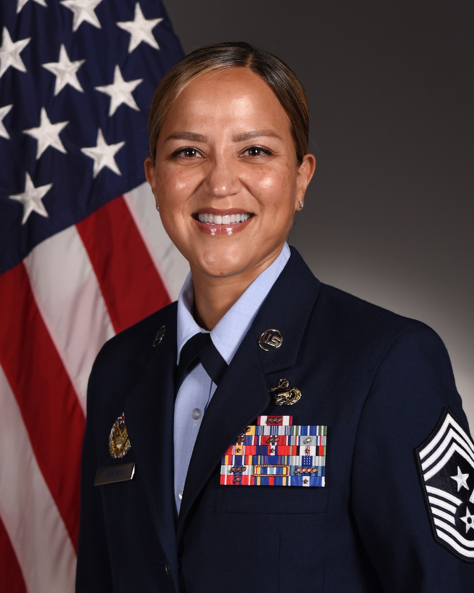 CMSgt Rebecca Arbona's official photo