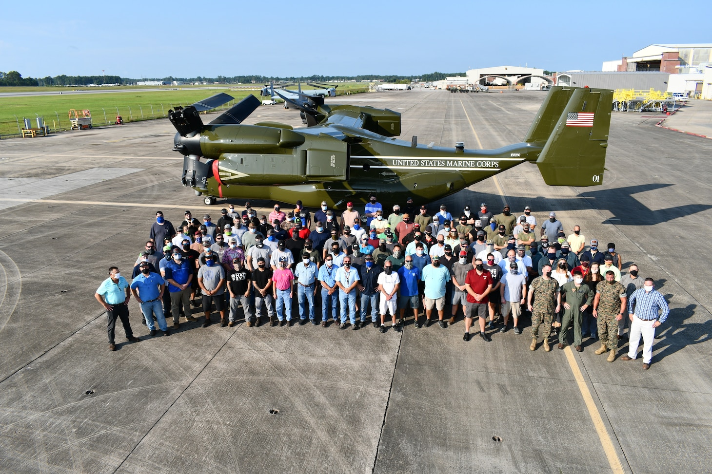 Fleet Readiness Center East Takes On New V 22 Workload United States Navy News Stories