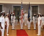 On August 25, 2021 leaders from the Defense Health Agency hosted a ceremony at Marston Pavilion aboard Marine Corps Base Camp Lejeune to establish the Coastal North Carolina Market.