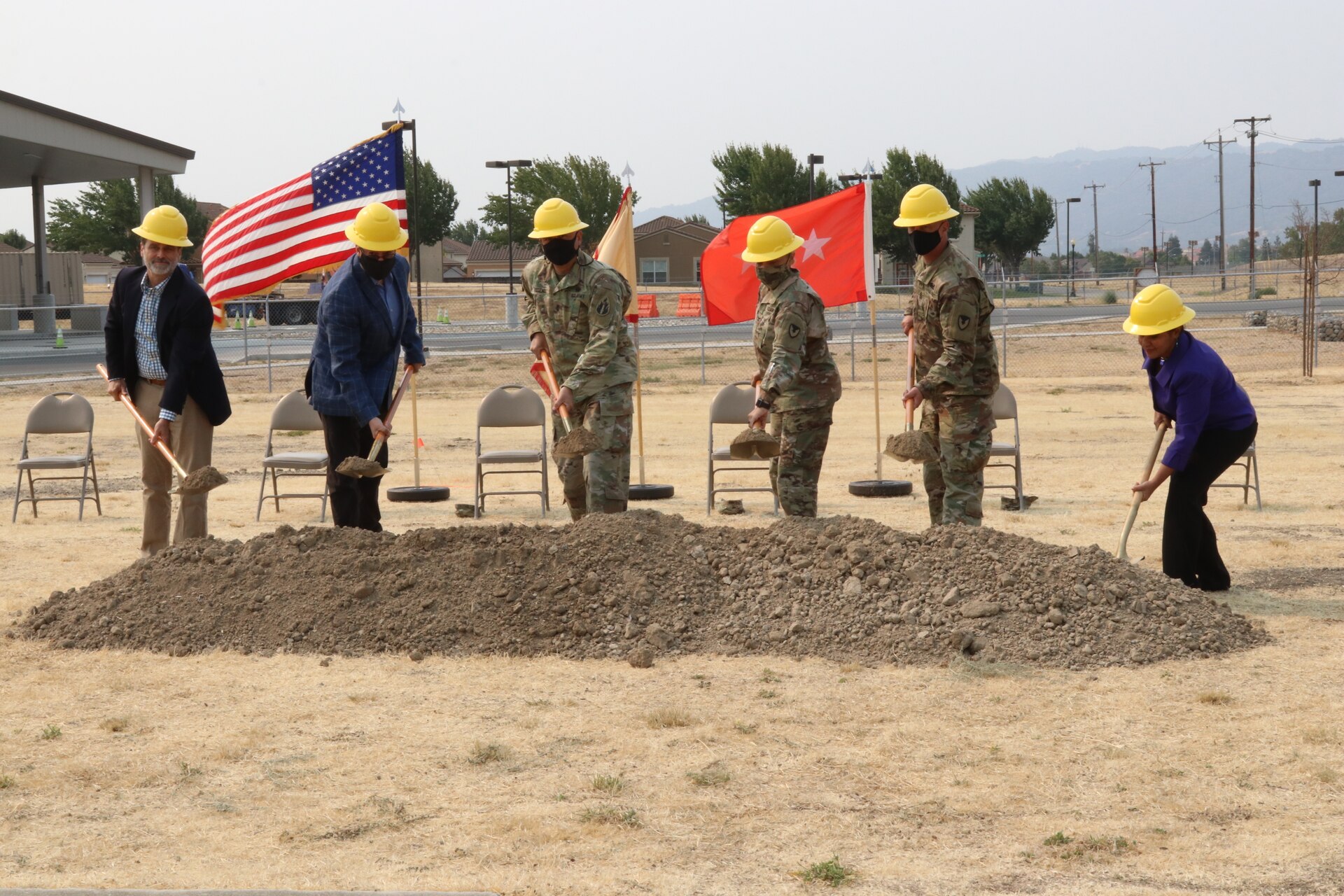 Groundbreaking ceremony on modernization