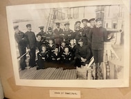 A photo of a Coast Guard cutter and crew