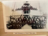 A photo of a Coast Guard crew