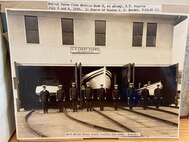 A photo of the crew at Coast Guard station Fort Point