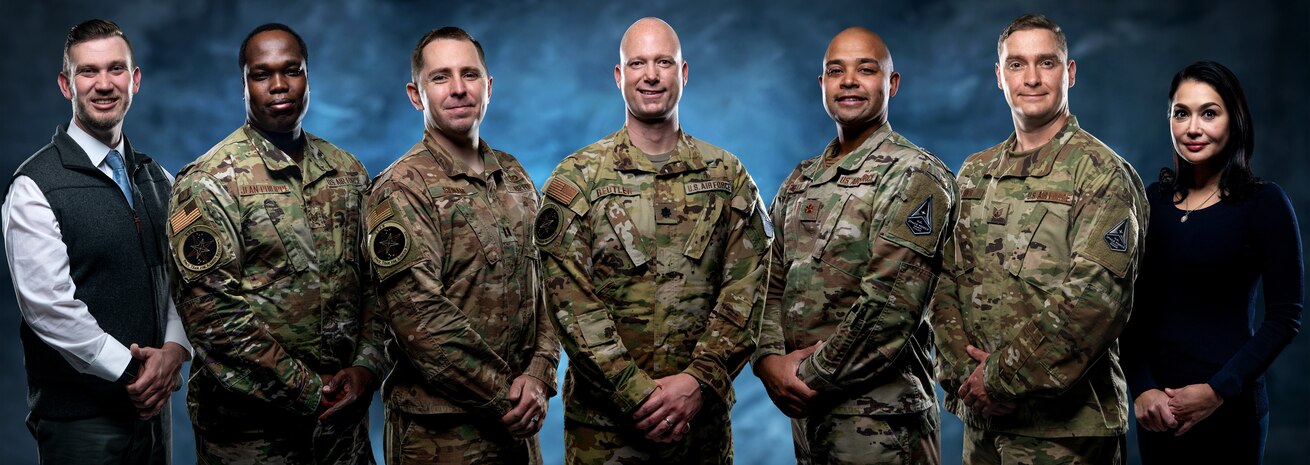 Member from the GHOST program pose for a photo