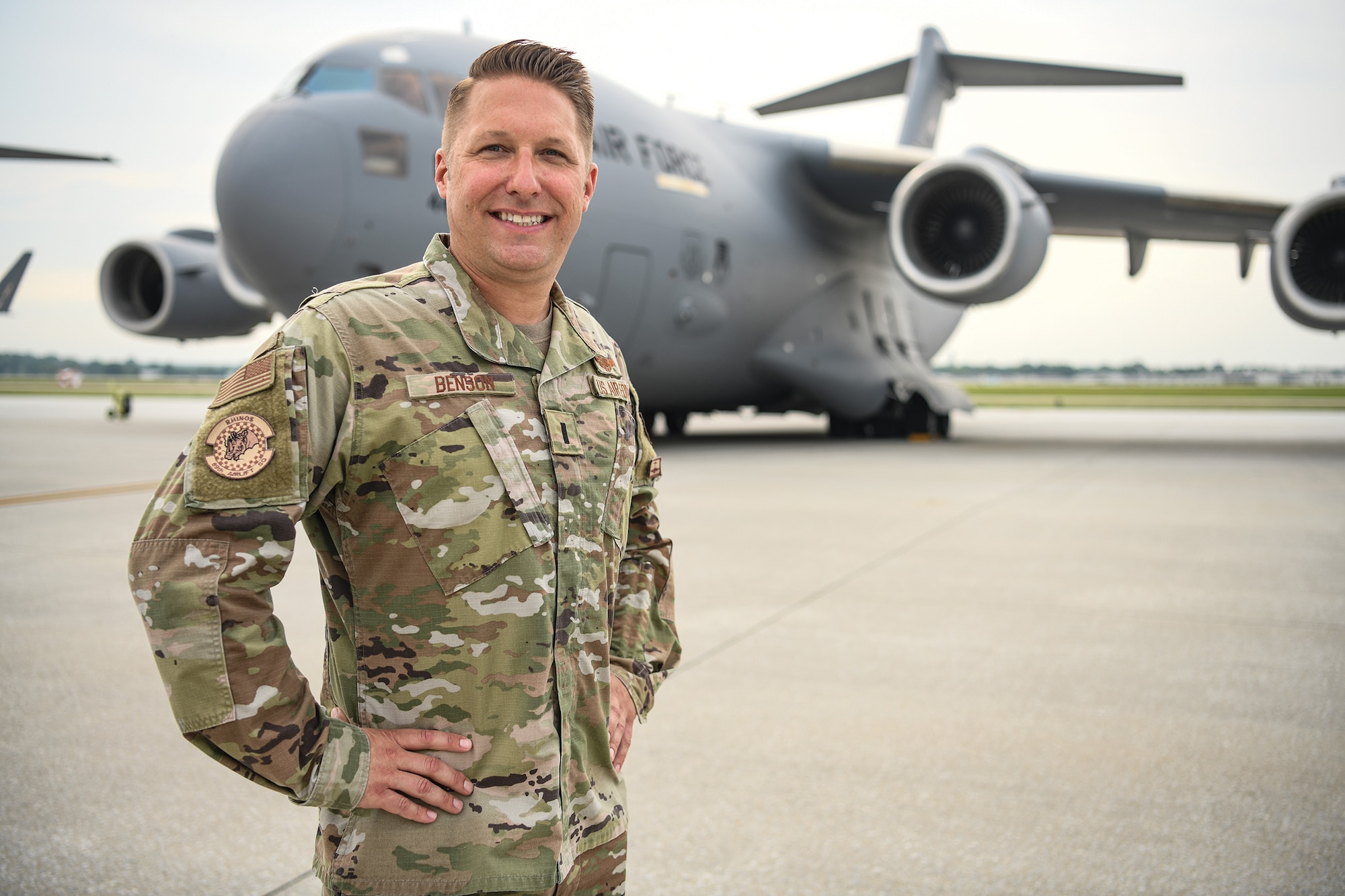 1st Lt. Ryan Benson, 89th Airlift Squadron operations manager/executive officer, is the 445th Airlift Wing September 2021 Spotlight Performer