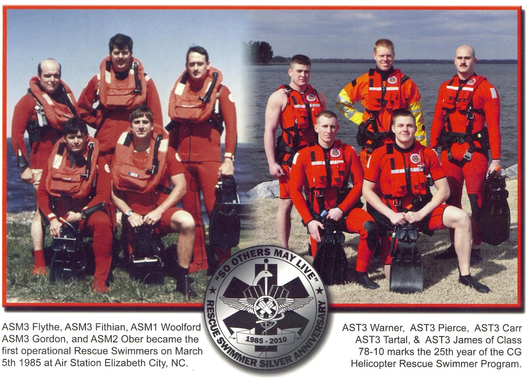 coast guard rescue swimmer logo