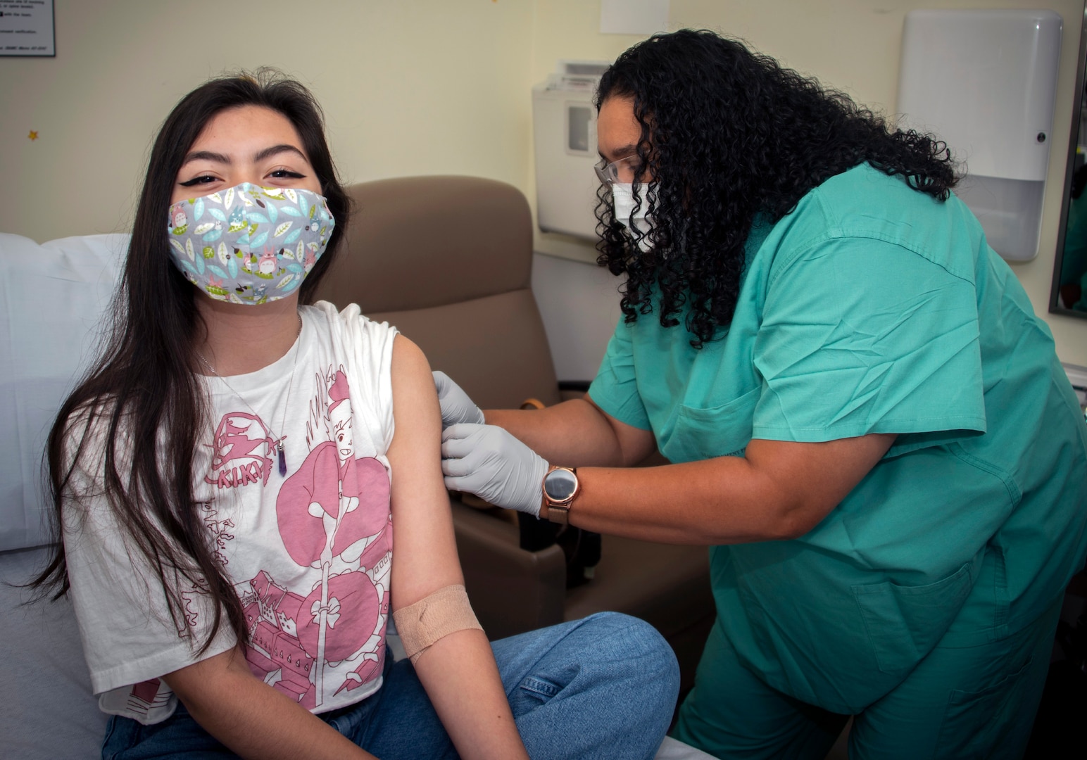 Army Medical Center, Fort Sam Houston, Texas, Sep. 2, 2021. BAMC is now offering the COVID-19 vaccine to all hospital inpatients ages 12 and older.