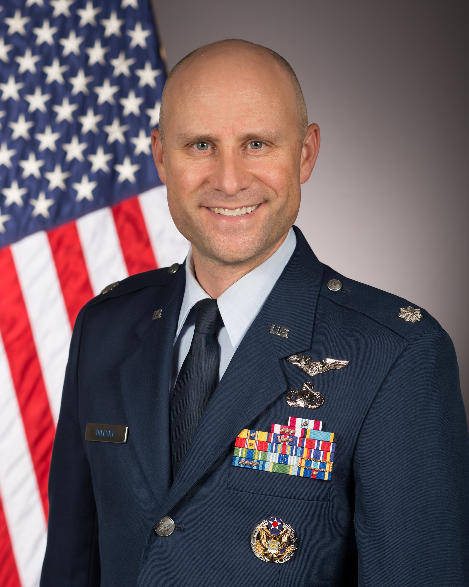 Lt. Col. Robert Volesky, Air Force Research Laboratory Detachment 7 Commander. (Air Force courtesy photo).