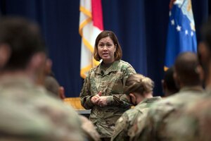 Chief Master Sergeant of the Air Force visits Yokota