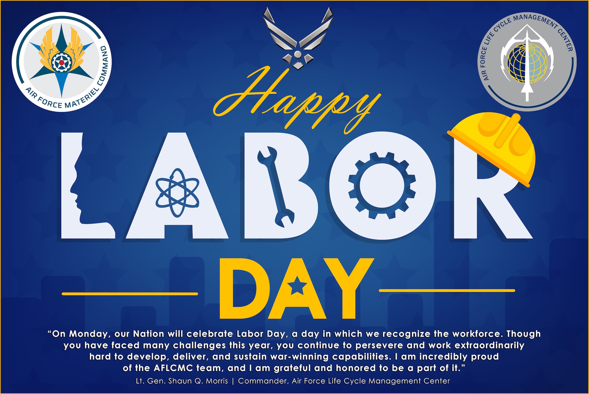 Happy Labor Day 2021 > Air Force Life Cycle Management Center > Article
