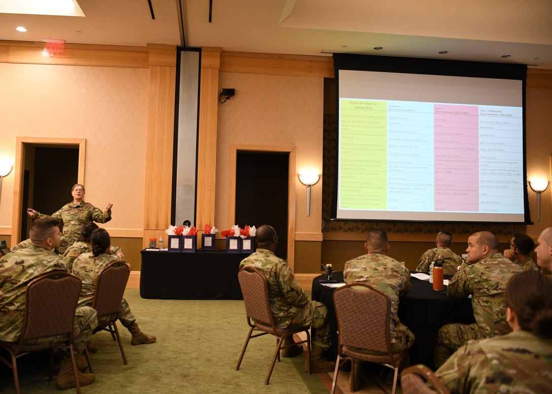 Attendees at The 2021 Technical Sergeants Involved and Mentoring Enlisted Airmen Conferenece spent the week focusing on leadership development, including discussing resiliency, emotional intelligence, physical fitness, leading generations, and more.  The TIME Conference was hosted by the Massachusetts Air National Guard at the Southbridge Conference Center, Southbridge Massachusetts August 16 - 20, 2021.   (U.S Air National Guard Photos by Master Sgt. Lindsey S. Watson)
