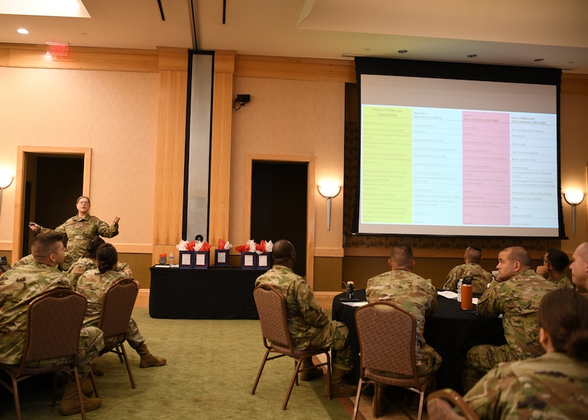 Attendees at The 2021 Technical Sergeants Involved and Mentoring Enlisted Airmen Conferenece spent the week focusing on leadership development, including discussing resiliency, emotional intelligence, physical fitness, leading generations, and more.  The TIME Conference was hosted by the Massachusetts Air National Guard at the Southbridge Conference Center, Southbridge Massachusetts August 16 - 20, 2021.   (U.S Air National Guard Photos by Master Sgt. Lindsey S. Watson)