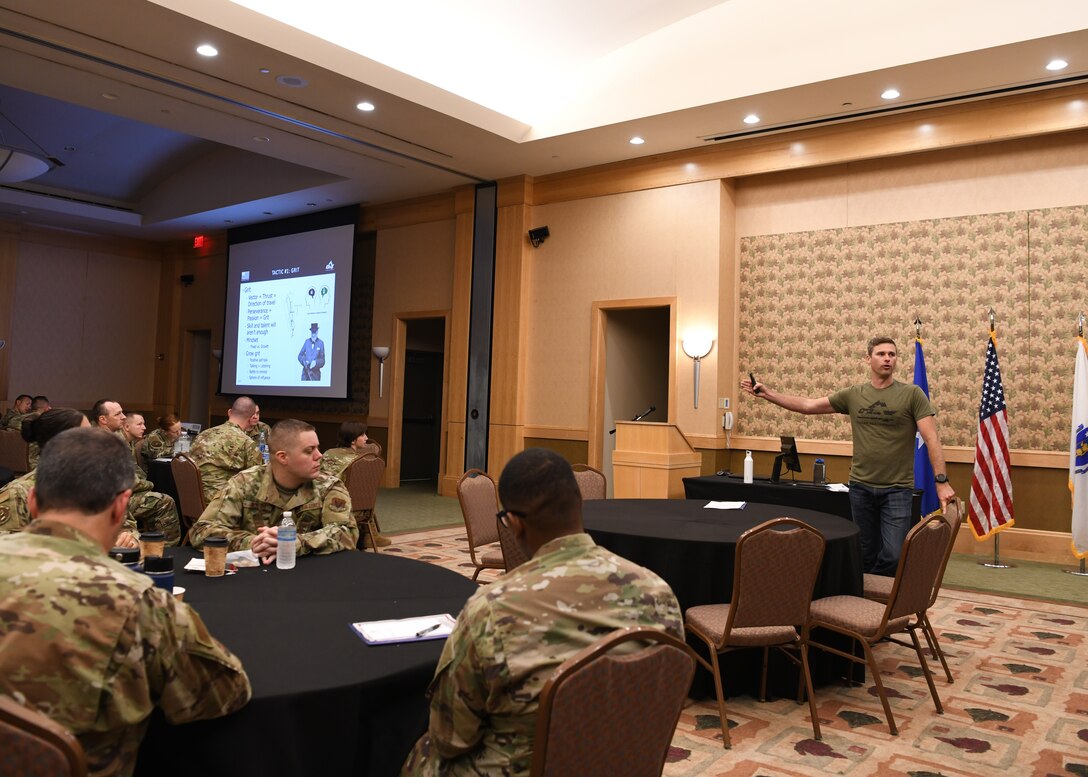Attendees at The 2021 Technical Sergeants Involved and Mentoring Enlisted Airmen Conferenece spent the week focusing on leadership development, including discussing resiliency, emotional intelligence, physical fitness, leading generations, and more.  The TIME Conference was hosted by the Massachusetts Air National Guard at the Southbridge Conference Center, Southbridge Massachusetts August 16 - 20, 2021.   (U.S Air National Guard Photos by Master Sgt. Lindsey S. Watson)