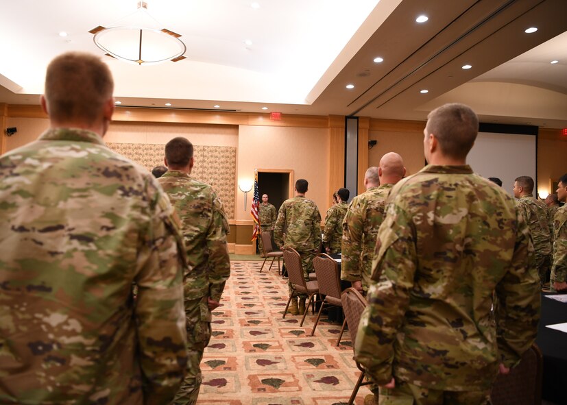 Attendees at The 2021 Technical Sergeants Involved and Mentoring Enlisted Airmen Conferenece spent the week focusing on leadership development, including discussing resiliency, emotional intelligence, physical fitness, leading generations, and more.  The TIME Conference was hosted by the Massachusetts Air National Guard at the Southbridge Conference Center, Southbridge Massachusetts August 16 - 20, 2021.   (U.S Air National Guard Photos by Master Sgt. Lindsey S. Watson)