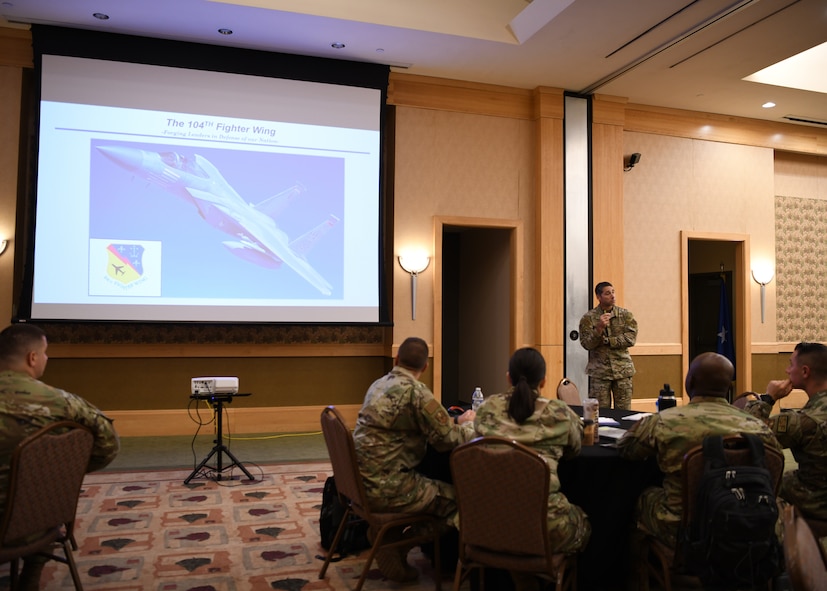 Attendees at The 2021 Technical Sergeants Involved and Mentoring Enlisted Airmen Conferenece spent the week focusing on leadership development, including discussing resiliency, emotional intelligence, physical fitness, leading generations, and more.  The TIME Conference was hosted by the Massachusetts Air National Guard at the Southbridge Conference Center, Southbridge Massachusetts August 16 - 20, 2021.   (U.S Air National Guard Photos by Master Sgt. Lindsey S. Watson)