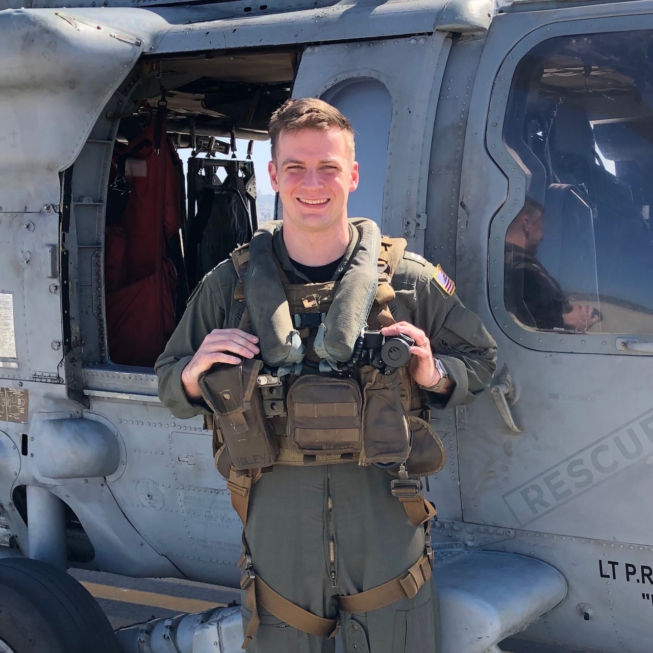 FILE PHOTO of Lt. Paul R. Fridley, 28, a pilot from Annandale, Virginia. Fridley was one of five Sailors killed when an MH-60S Seahawk helicopter, assigned to Helicopter Sea Combat Squadron (HSC) 8, crashed approximately 60 nautical miles off the coast of San Diego, Aug. 31.