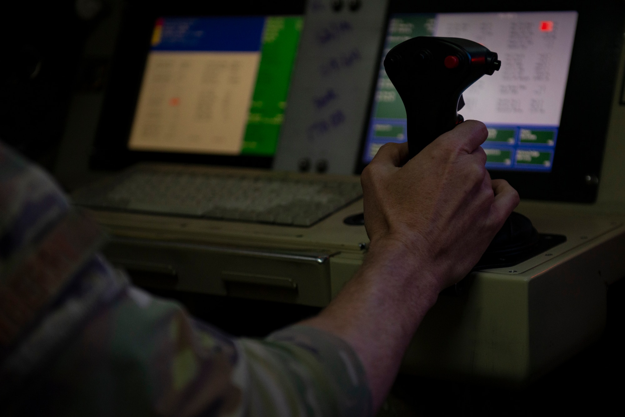 A photo of an MQ-9 reaper controller