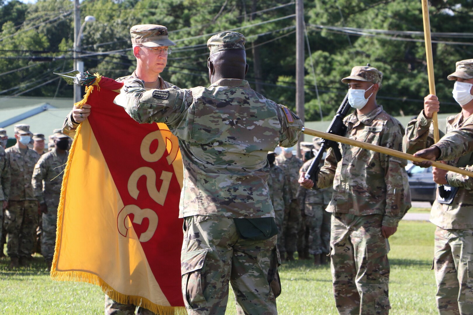 329th RSG begins federal duty, will deploy to Middle East