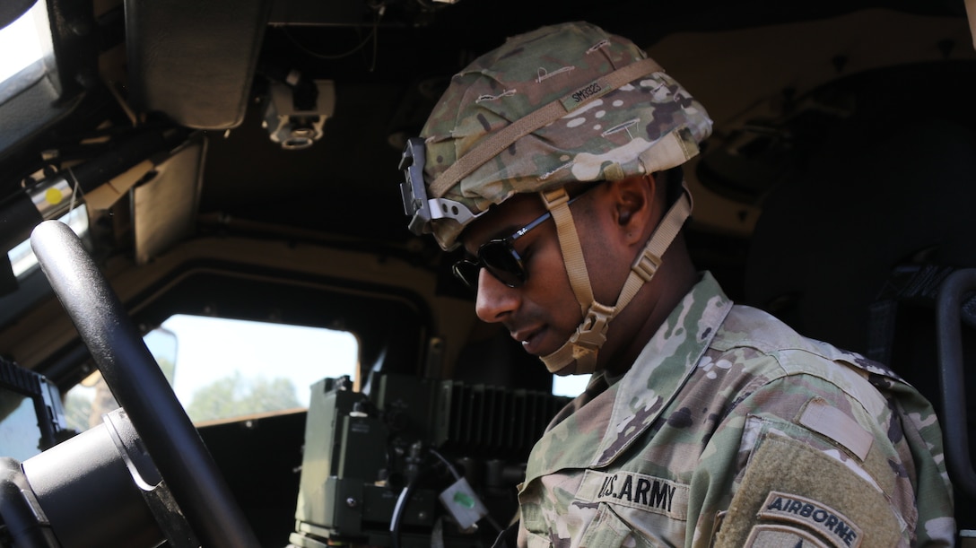 Soldiers navigate with JLTV