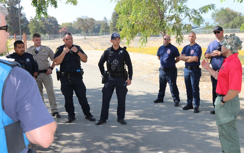 63rd Readiness Division, Santa Clara County Sheriff’s Office conduct active-shooter response training exercise