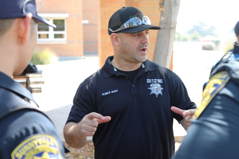 63rd Readiness Division, Santa Clara County Sheriff’s Office conduct active-shooter response training exercise